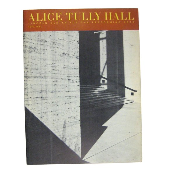 Emlyn Williams Charles Dickens Alice Tully Hall Lincoln Center NYC Program 1970 - Picture 1 of 5